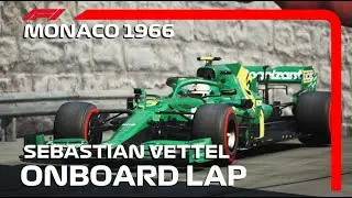 F1 2021 Cognizant Aston Martin Sebastian Vettel Onboard Lap | Monaco 1966 | Assetto Corsa F1 2021