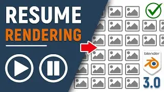 How to Pause and Resume Rendering in Blender 3.0