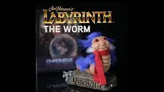 Labyrinth Ello Worm 1:1 Scale Statue - Exclusive from ThinkGeek