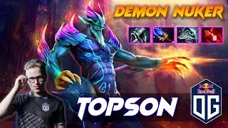 Topson Leshrac - DEMON NUKER - Dota 2 Pro Gameplay [Watch & Learn]