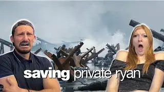 First Time Watching * SAVING PRIVATE RYAN* Most intense war movie EVER!!  | Movie Reaction