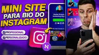 Como Colocar Vários Links na Bio do Instagram com este Mini Site Profissional!