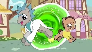 Rick and Morty Meets My Little pony 