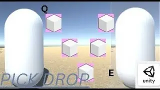 How to make pick and drop system in unity | Code Crafters