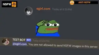 Build Your Own Anti-NSFW Discord Bot | nsfw.js and discord.js