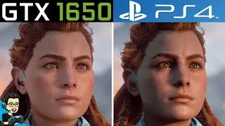 Horizon Zero Dawn - PC v/s PS4 - Graphics Comparison (GTX 1650 vs. Console)