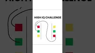 High IQ Challenge Solve it Now #IQ #Solve #puzzle