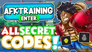 ALL NEW SECRET *AFK Training* UPDATE CODES In A ONE PIECE GAME CODES | ROBLOX A One Piece Game Codes