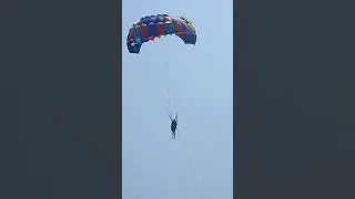Paragliding Adventure Activity - Mzaaa hi aa gya 😍😍 #shorts #paragliding #adventure