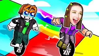 СКАТИСЬ на ОДНОКОЛЁСНОМ ВЕЛОСИПЕДЕ в ROBLOX ! 😱 Roblox Unicycle