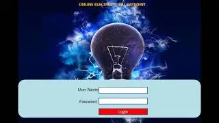 Online Electricity Bill Payment Project in ASP.NET CORE