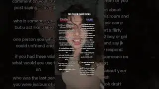 truth or dare ideas ⚅ 