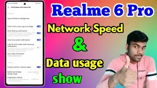 How To Show Daily Data Usage Realme 6 Pro | Realme 6 Pro Pro Show Daily Data Usage