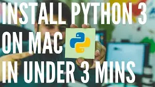 How to Install Python 3 on Mac OS  (Macbook Pro, Macbook M1, MacOS 2024)