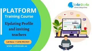 Updating profile and inviting other teachers