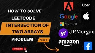 LeetCode 349. Intersection of Two Arrays