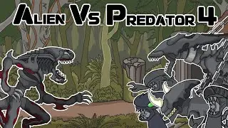 Alien Vs. Predator 4 | Among Us Animation