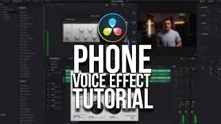 Phone Voice Effect Tutorial | Davinci Resolve (Works in ANY Software)