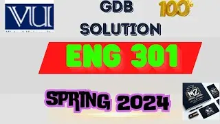 ENG301 GDB solution |gdb solution of ENG 301| ENG301 GDB #1 solution| GDB solution