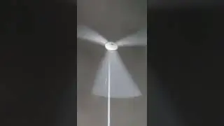 Ceiling Fan Convert into Wind Turbine Live Testing