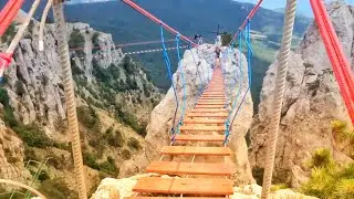 Закрытая дорога на Ай-Петри