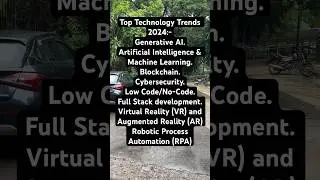 What is the most trending technology now 