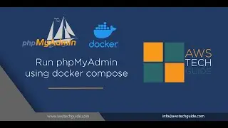 Run phpMyAdmin on docker using docker compose