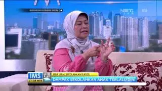 Dampak Sekolahkan Anak Terlalu Dini