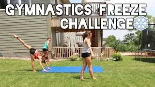 Gymnastics Freeze Challenge!