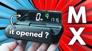 This Car Head Up Display Opens by ITSELF?? MX HUD