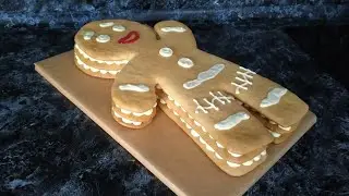Новый Тренд ТОРТ ПРЯНИЧНЫЙ ЧЕЛОВЕК / Новогодний торт / Медовый торт - CAKE Gingerbread Man /