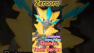 Zeraora | Pokemon Select | Action Figure | Trainer Team Series | Jazwares