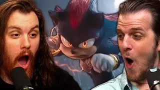 We React to All Sonic Movie Trailers Including  Sonic 3 Trailer