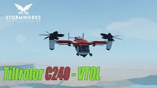 Stormworks: Industrial Frontier DLC  -  Обзор - Конвертоплан - VTOL