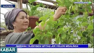 «Doslıq» MPJ turǵını Tolıbay Bayniyazov óziniń tiykarǵı jumısınan tısqarı diyqanshılıq isleri