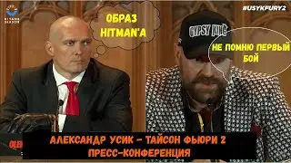 Oleksandr Usyk dressed as a killer hitmanTyson Fury to sign pictures of his defeat. Usyk vs Fury 2