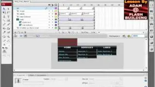 Flash drop down menu tutorial in ActionScript 3