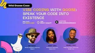 Vibe coding with Goose: Speak your code into existence