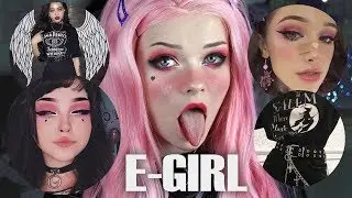 КАК Я СТАЛА E-GIRL | НОВАЯ СУБКУЛЬТУРА? ОДЕЖДА ВОЛОСЫ МАКИЯЖ СТИЛЬ