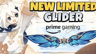 Super Limited Edition Glider Genshin Impact x Prime Gaming Collaboration - the Starlit Feast