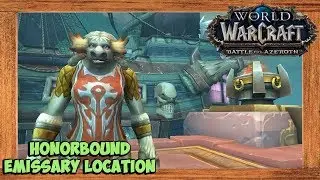 World of Warcraft Honorbound Emissary Location (Ransa Greyfeather Location)