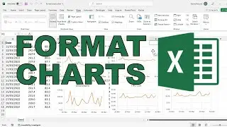 How to format multiple charts at once in Excel