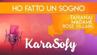 Ho Fatto Un Sogno KARAOKE - Tananai - Madame - Rose Villain