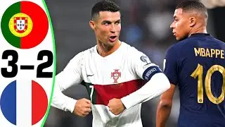 Portugal vs France 3-2 - RONALDO vs MBAPPE - All Goals and Highlights 2023