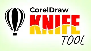 Knife Tool in CorelDraw in Hindi