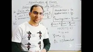 Approximation of errors