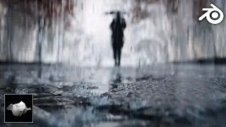 How to make Rain in Blender