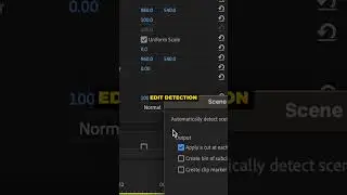 The POWER of SCENE EDIT DETECTION in PREMIERE PRO 2023