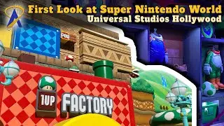 First Insider Look at Super Nintendo World at Universal Studios Hollywood