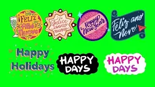 HAPPY NEW YEAR Green Screen Effects
